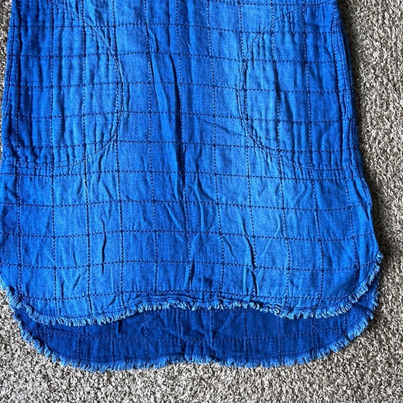 Cloth & stone đź’™Beautiful Blue Dress, XSmall - Picture 4 of 12